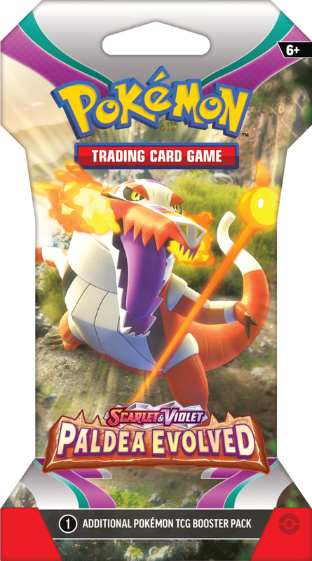 POKEMON - PALDEA EVOLVED - SLEEVED BOOSTER PACK