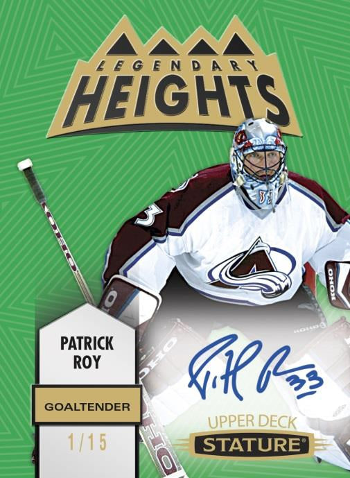 2021-22 - UPPER DECK - STATURE HOBBY (AUGUST 16, 2023)