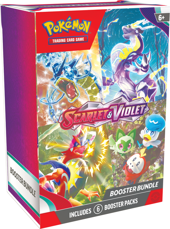 POKEMON - SCARLET AND VIOLET - BOOSTER BUNDLE (6 PACKS)