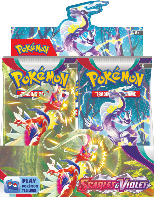 POKEMON - SCARLET AND VIOLET - BOOSTER BOX (36 PACKS)