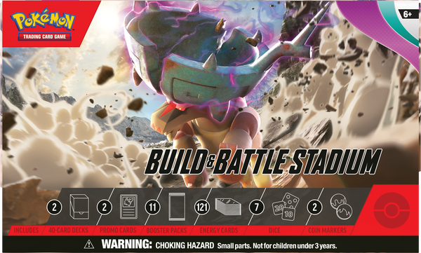 POKEMON - PALDEA EVOLVED - BUILD AND BATTLE STADIUM