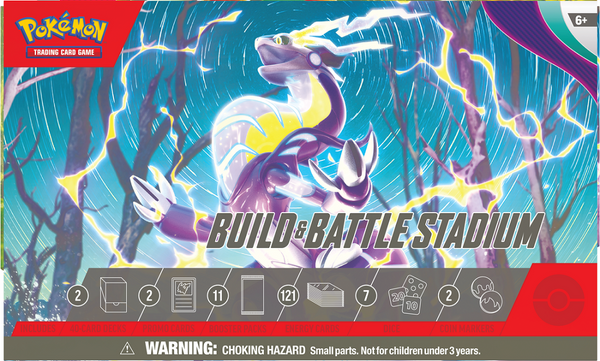 POKEMON - SCARLET AND VIOLET - BUILD AND BATTLE STADIUM