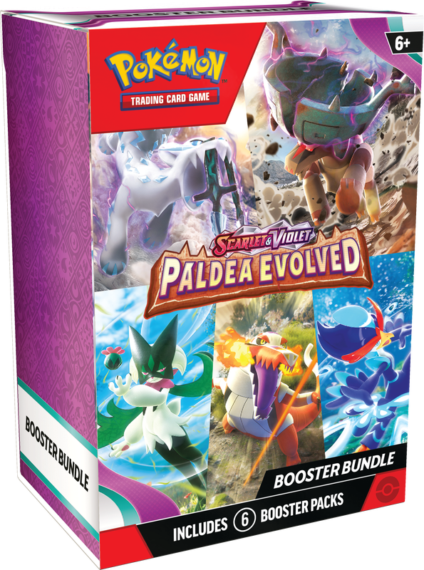 POKEMON - PALDEA EVOLVED - BOOSTER BUNDLE (6 PACKS)