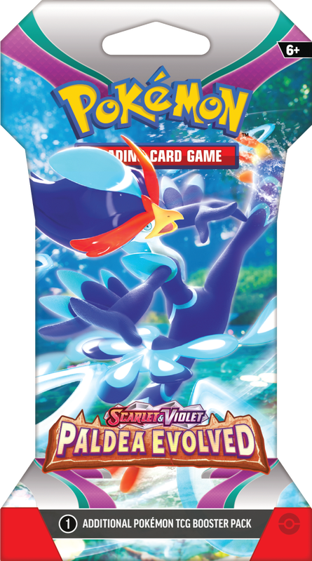 POKEMON - PALDEA EVOLVED - SLEEVED BOOSTER PACK