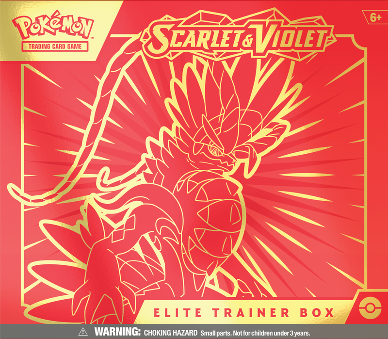 POKEMON - SCARLET AND VIOLET - ELITE TRAINER BOX