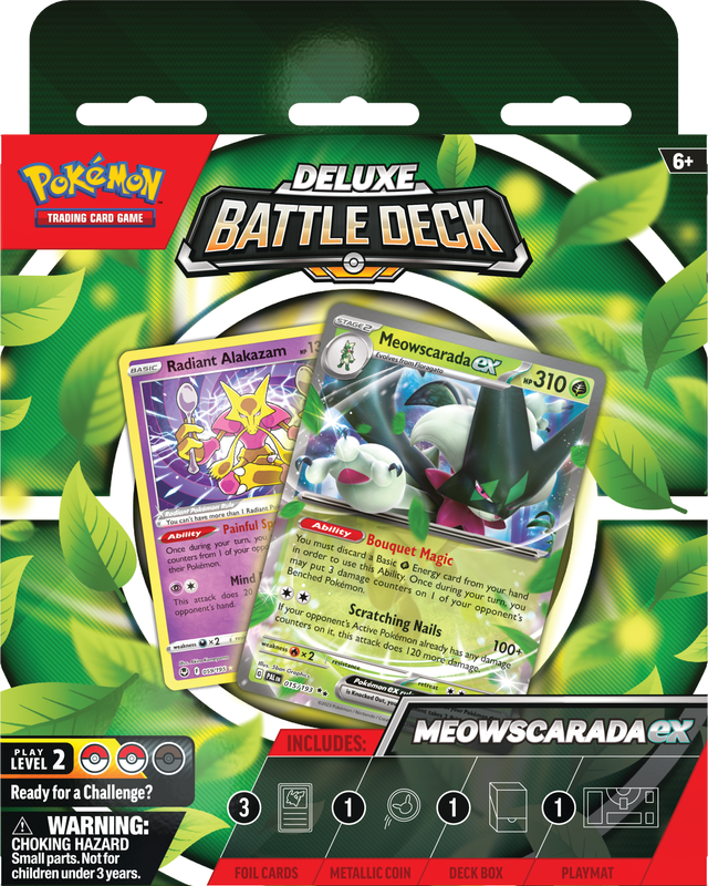 POKEMON - DELUXE BATTLE DECKS MEOWSCARADA / QUAQUAVAL