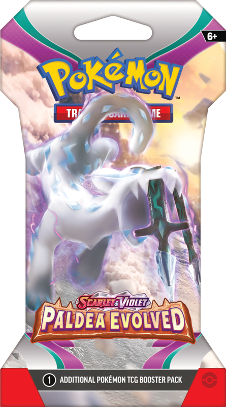 POKEMON - PALDEA EVOLVED - SLEEVED BOOSTER PACK