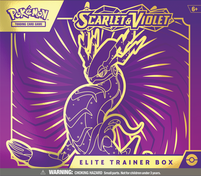 POKEMON - SCARLET AND VIOLET - ELITE TRAINER BOX