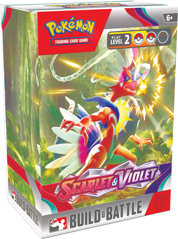 POKEMON - SCARLET AND VIOLET - BUILD AND BATTLE