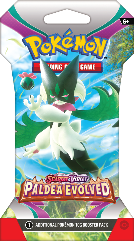 POKEMON - PALDEA EVOLVED - SLEEVED BOOSTER PACK