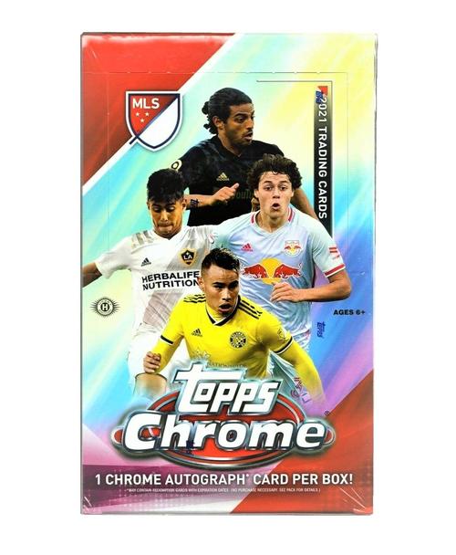 2021 - TOPPS - MLS CHROME SOCCER HOBBY BOX