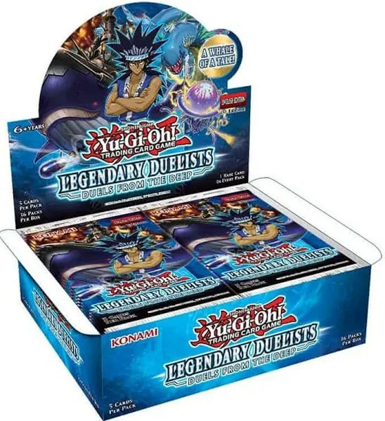 YU-GI-OH - LENGENDARY DUELIST DUELS FROM THE DEEP BOOSTER BOX