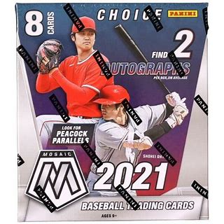 2021 - PANINI - MOSAIC CHOICE BASEBALL BOX